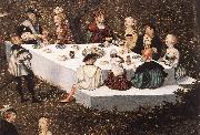 CRANACH, Lucas the Elder The Fountain of Youth (detail) fdg USA oil painting reproduction